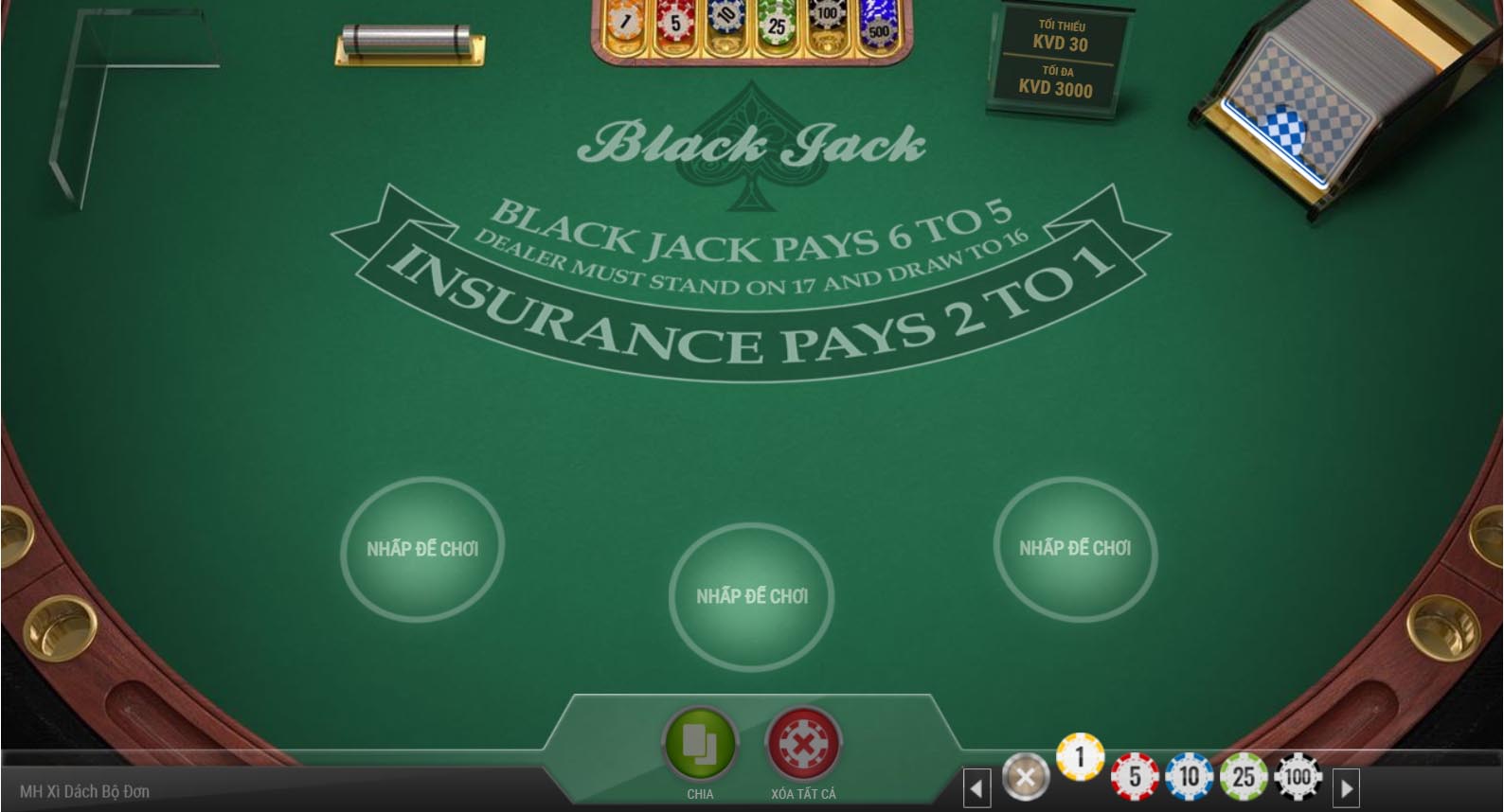 Cách chơi Blackjack trực tuyến tại nhà cái Five88